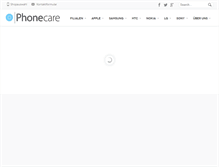 Tablet Screenshot of phonecare.com